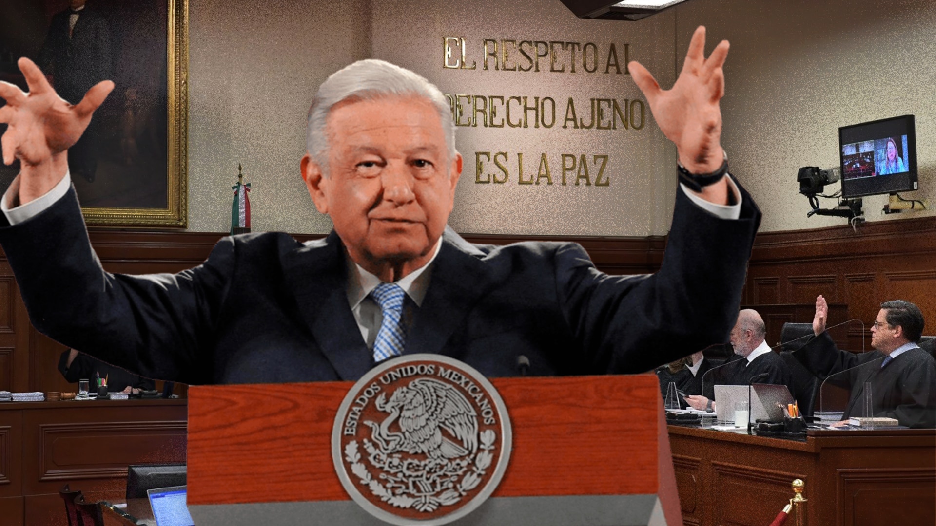 AMLO no suelta a ministros de la SCJN: Exhibe sus privilegios y asegura que violan la Constitución